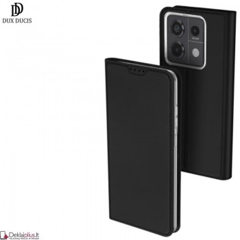 Dux Ducis Skin Pro dirbtinės odos dėklas - juodas (Xiaomi Redmi Note 13 5G) Dux Ducis Skin Pro dirbtinės odos dėklas - juodas (Xiaomi Redmi Note 13 5G)